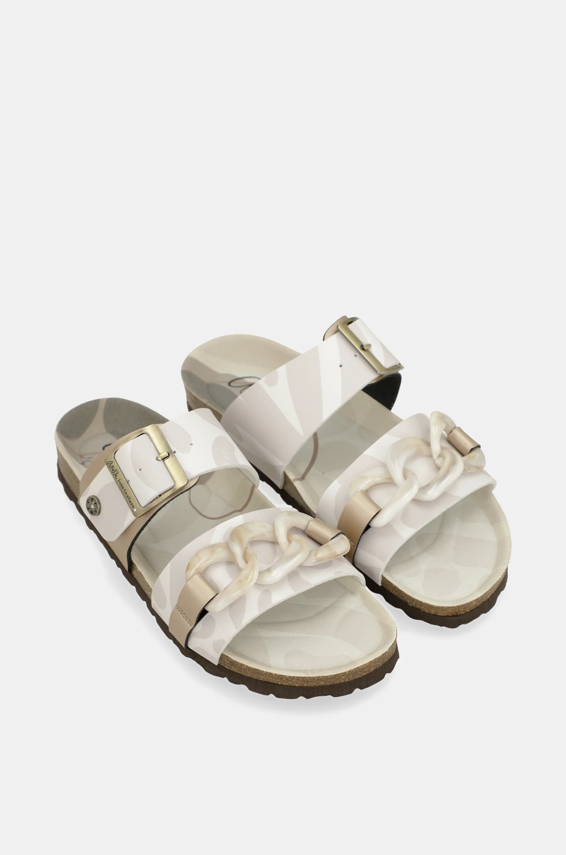 Sandales bio beige Gaia - Image 6