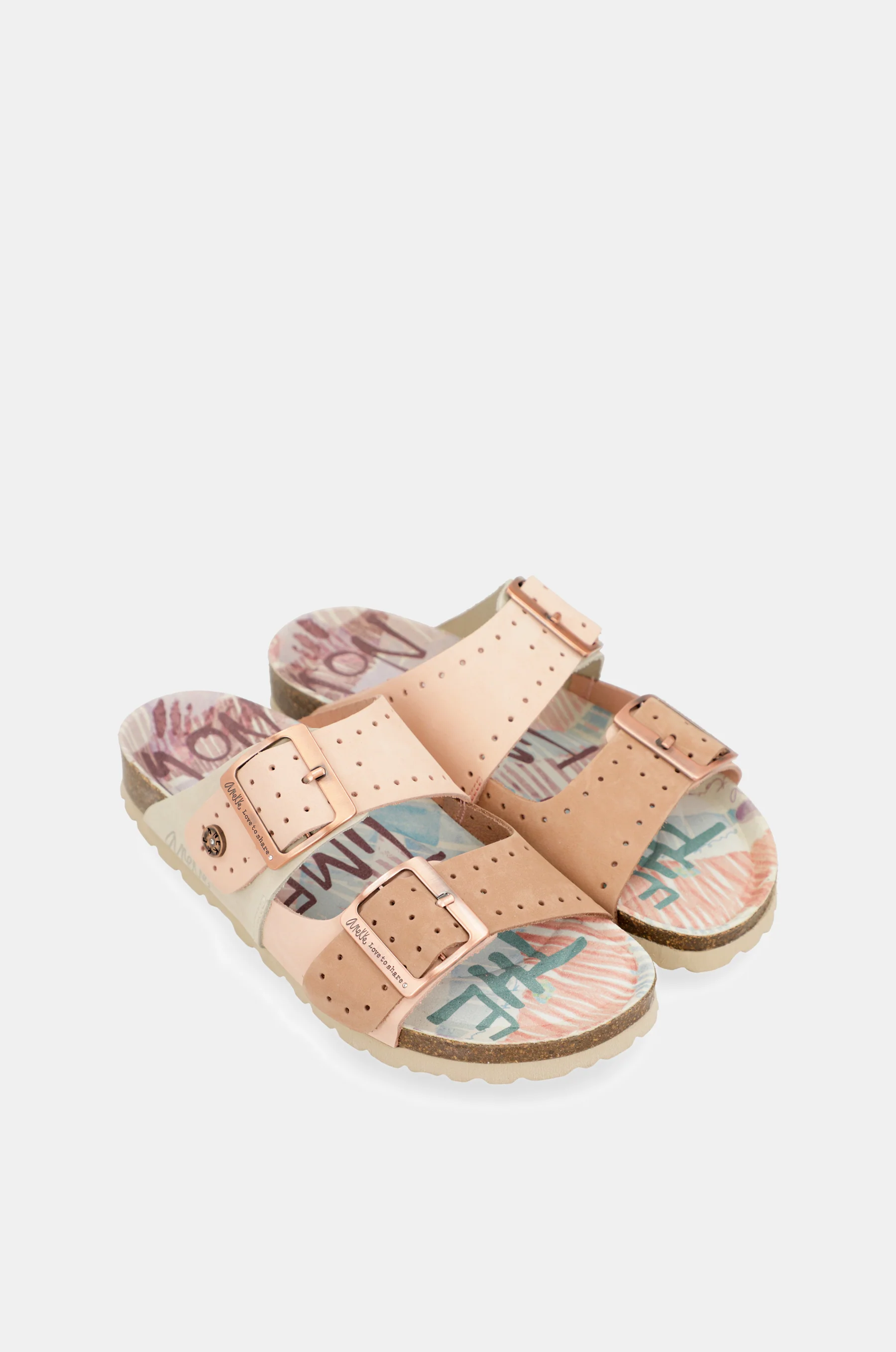 Sandales bio femme, nude - Image 3