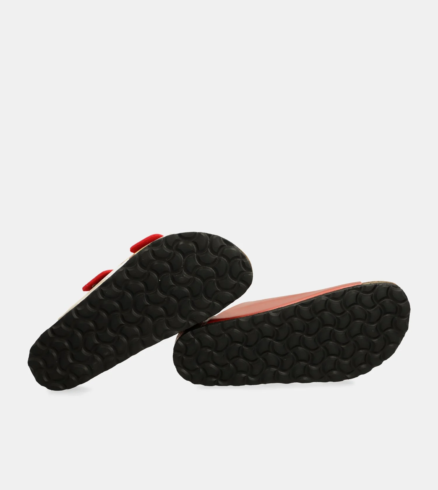 Sandales bio multicolores rouges - Image 5