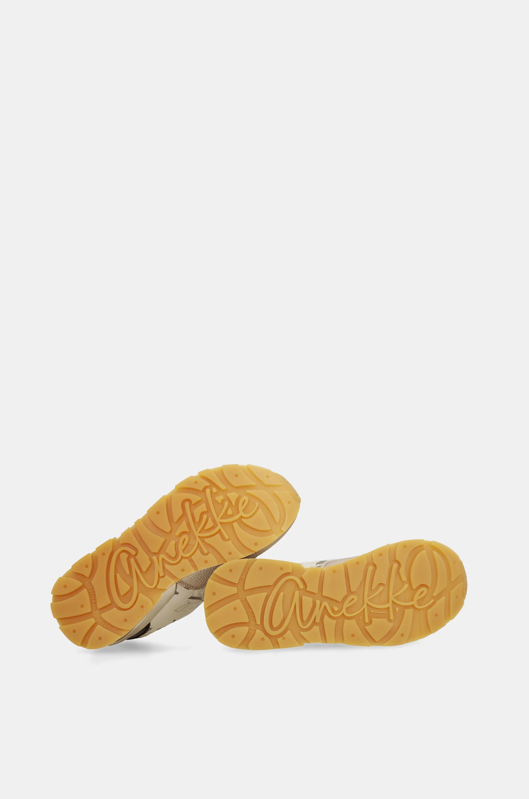 Sneakers beige et dorés - Image 5