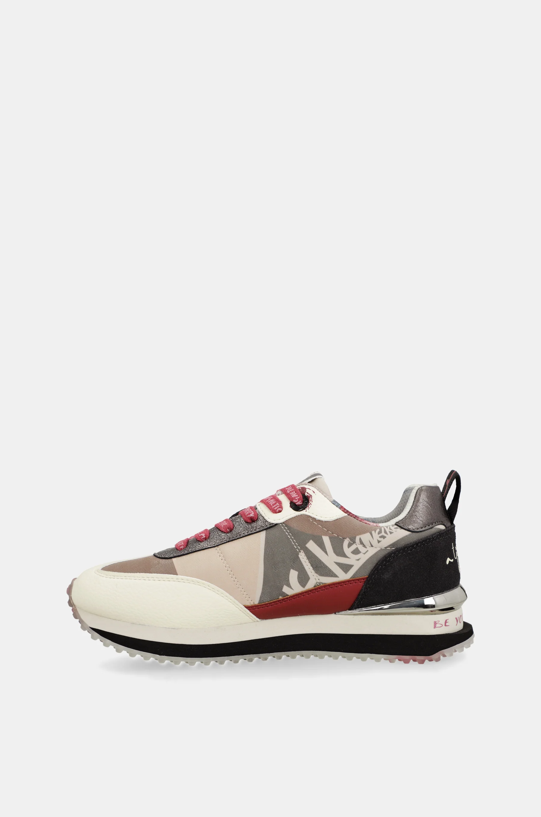 Sneakers roses et blancs - Image 7