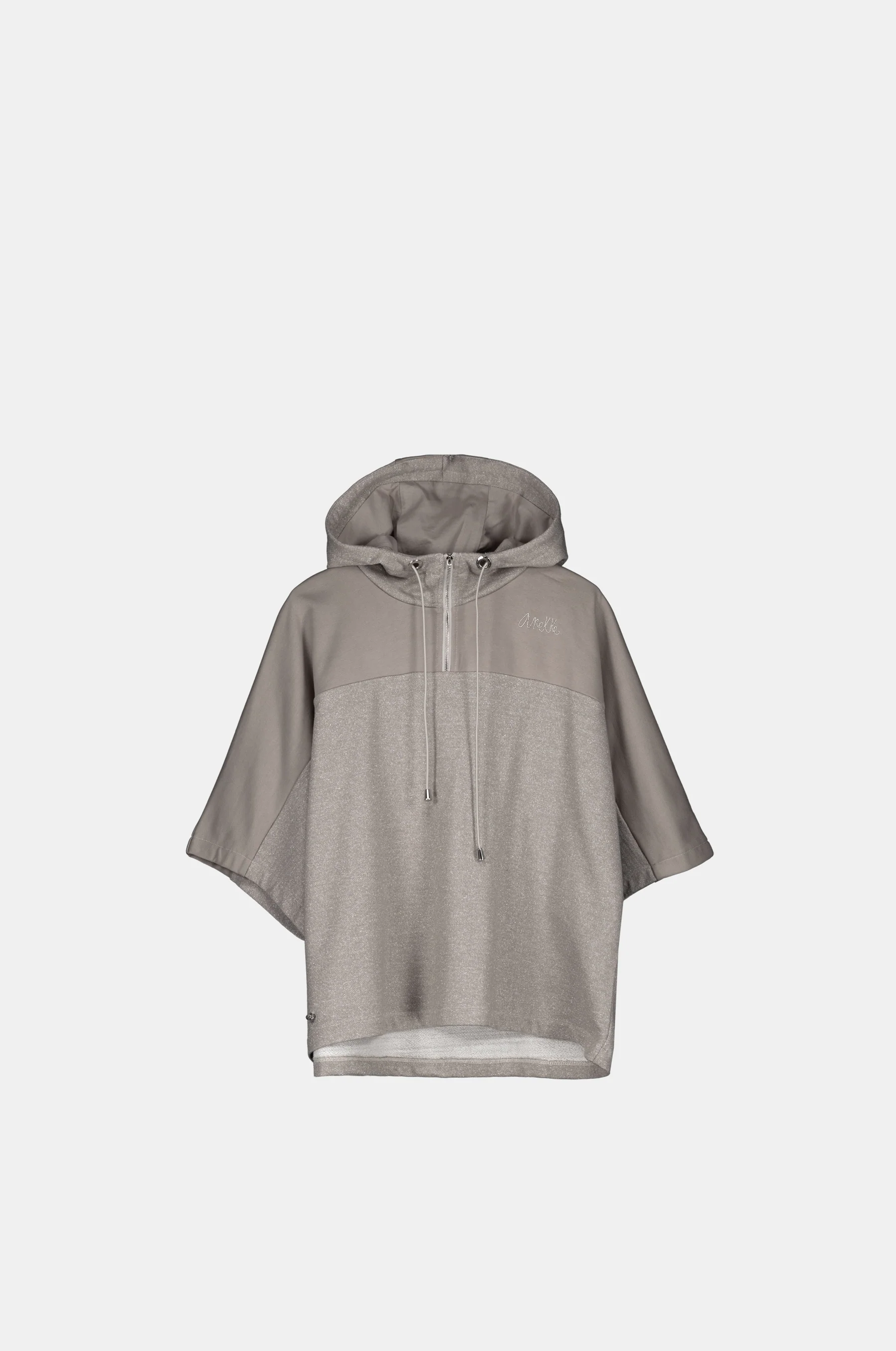 Sweat-shirt style cape