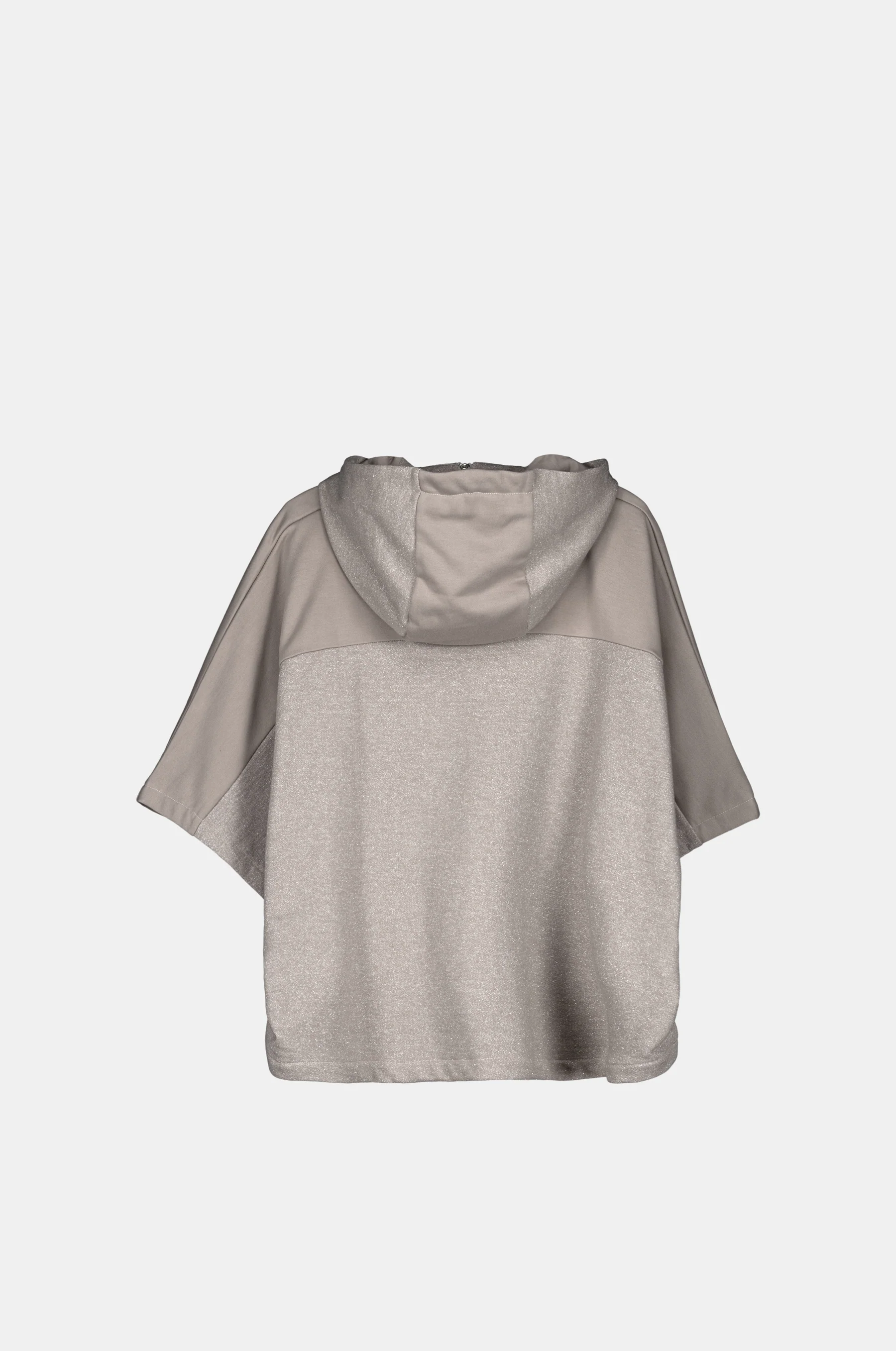 Sweat-shirt style cape - Image 2