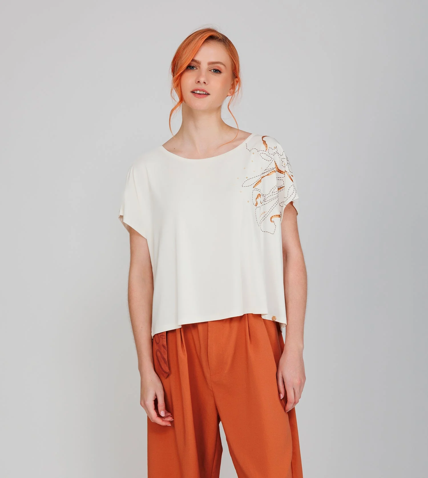 T-shirt beige Anekke - Image 2