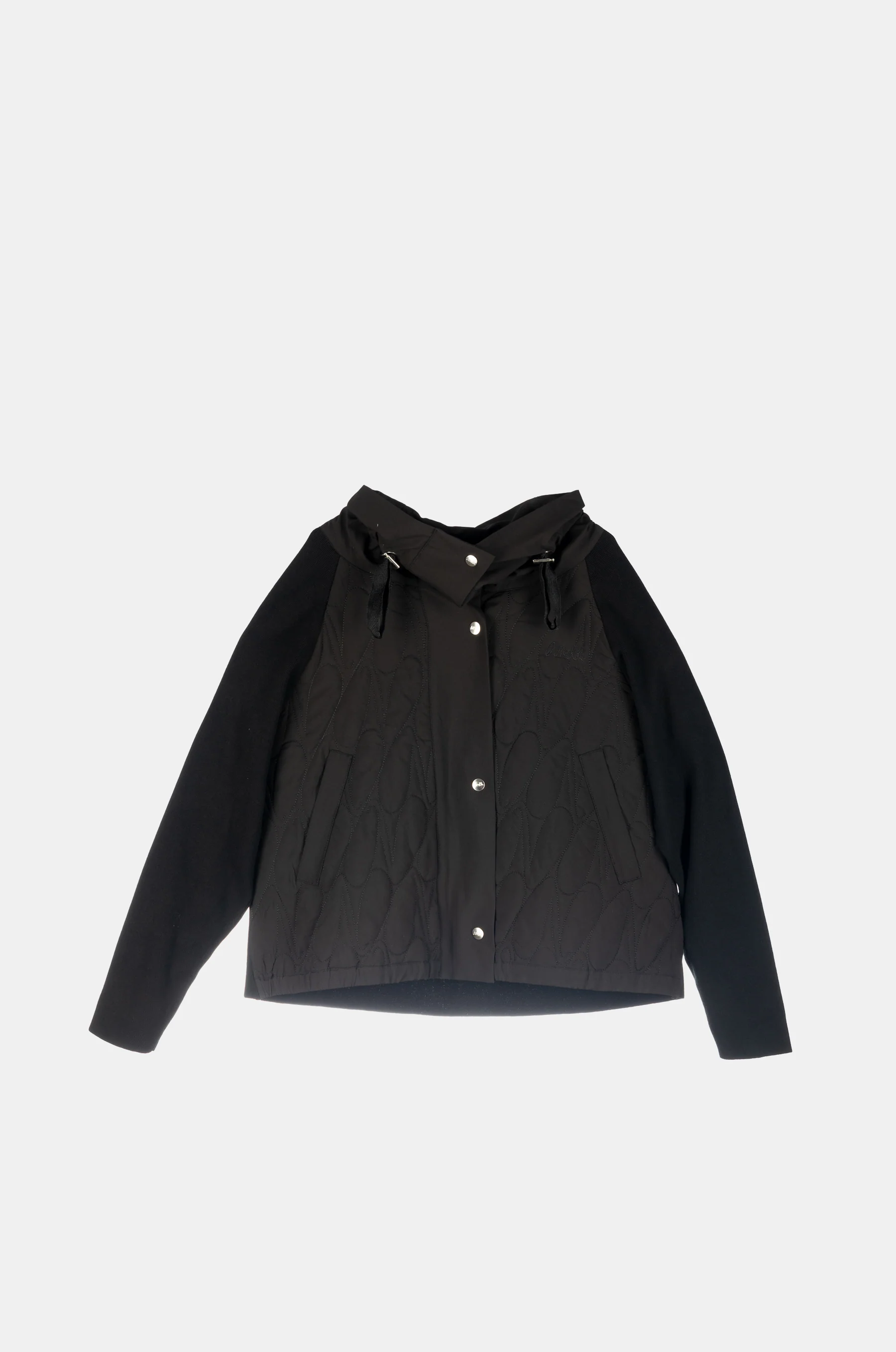 Veste noire matelassée