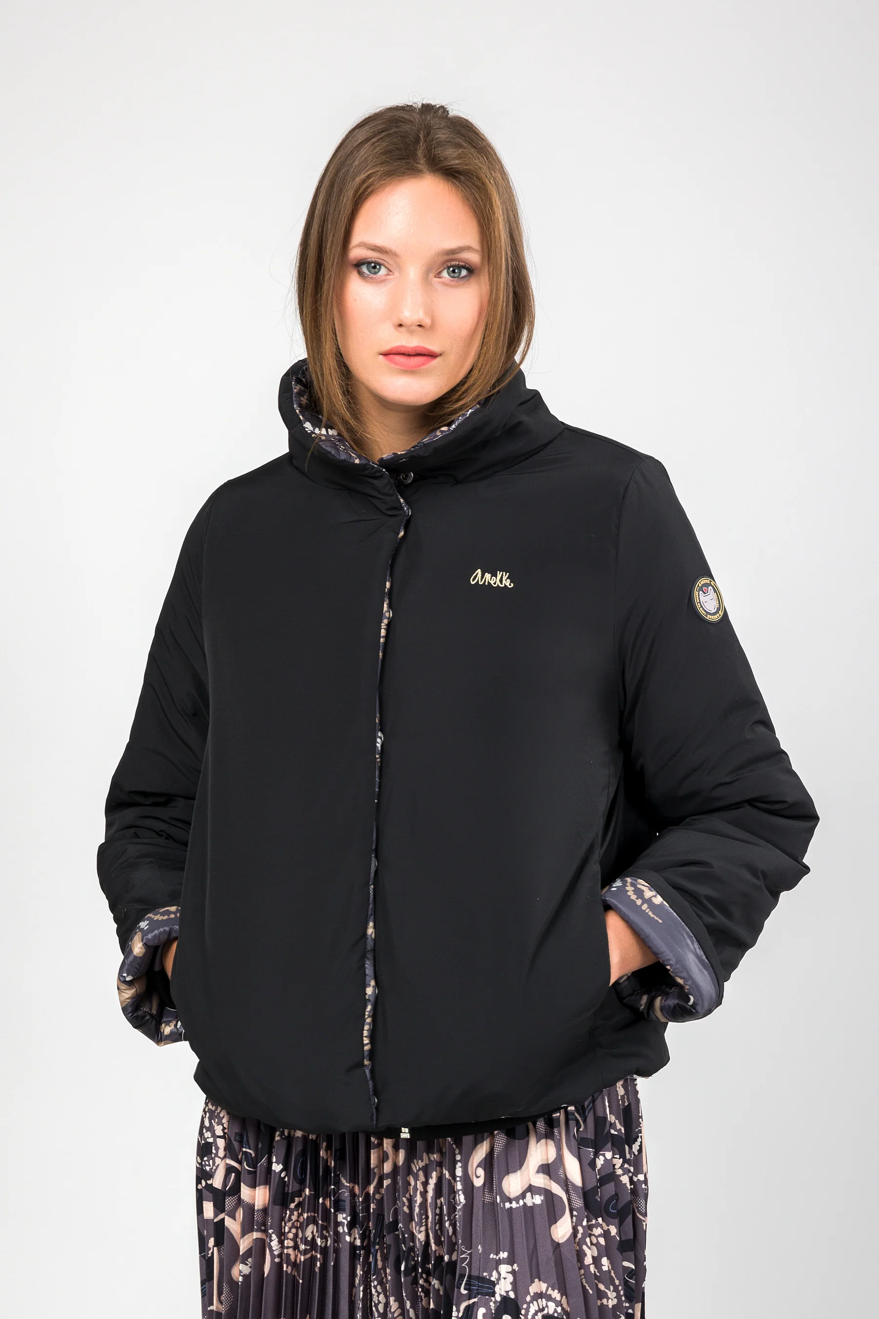 Veste réversible gris - Image 2
