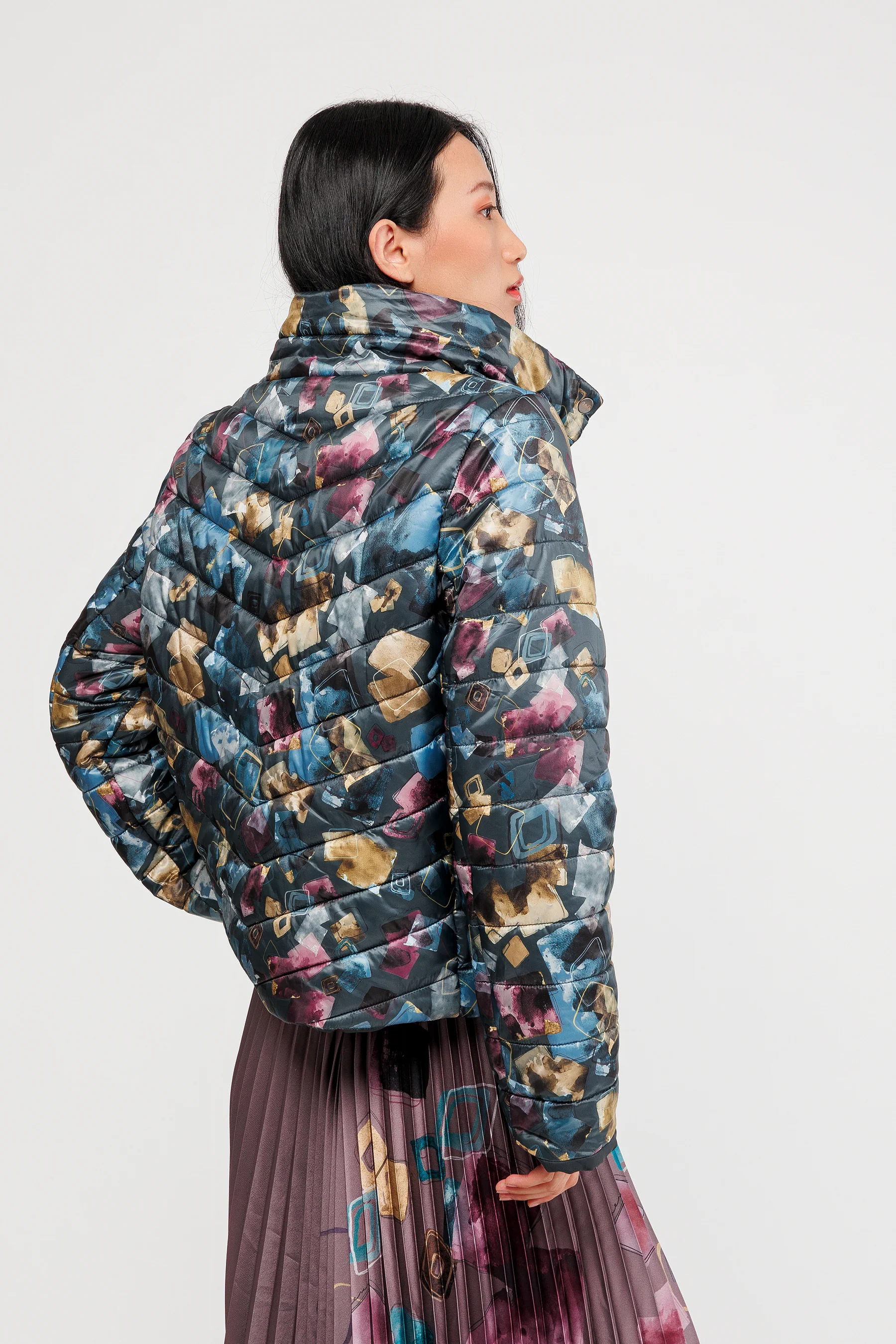 Veste réversible vert - Image 4